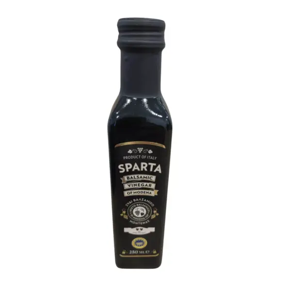 Balsamic Vinegar "Sparta" - 250ml of Pure Italian Excellence